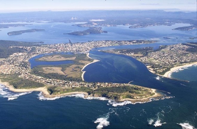 Swansea Channel and Lake Macquarie © SW